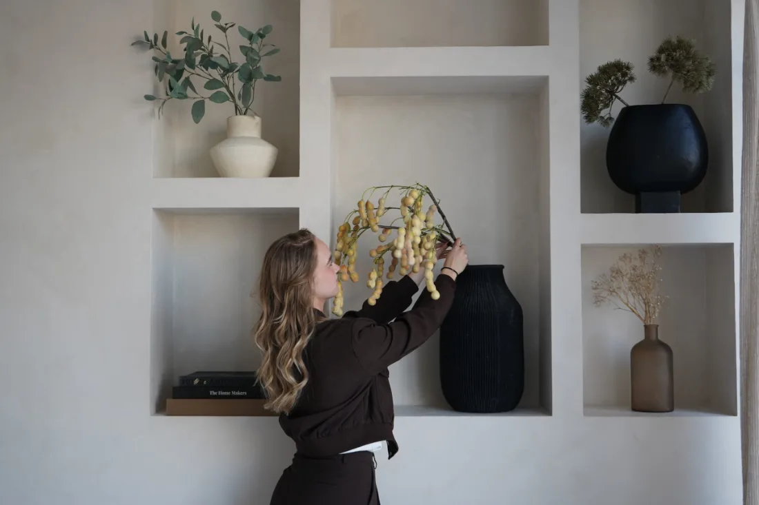 Styling van een woninginterieur